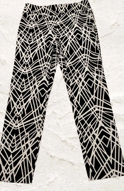 Special Occasion Wear Pants In Black/white