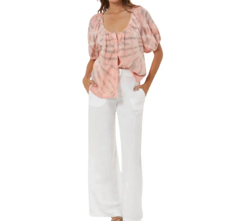 Fashion Forward Ford Straight Leg Pants In White