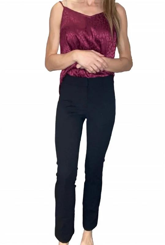 Comfort Centric Apparel Women's Working Girl Pants In Black