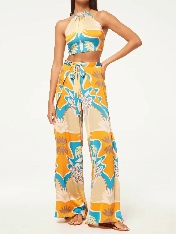 End Of Season Sale Kanna Wide Pants In Bain De Soleil