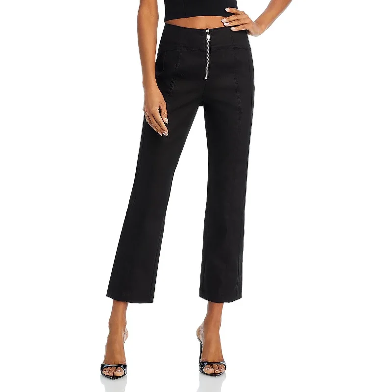 Chic Outfits Womens Pleated High Rise Trouser Pants