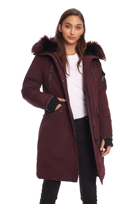 Latest Trends LAURENTIAN | WOMEN'S VEGAN DOWN (RECYCLED) LONG PARKA