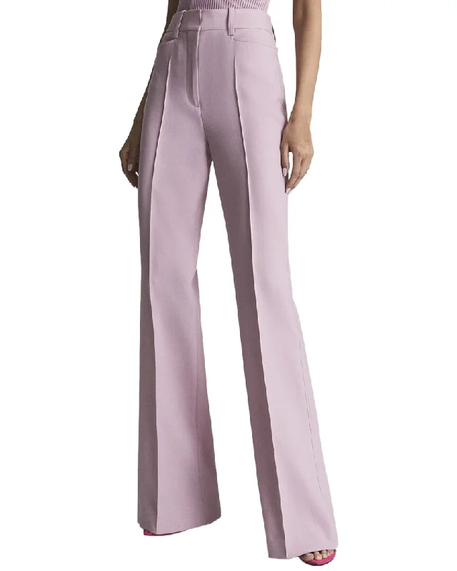 Fashion Essentials Reiss Aura Tailored Wool-Blend Flare Trouser