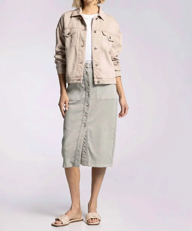 Timeless Elegance Redefined Magnolia Jacket In Taupe