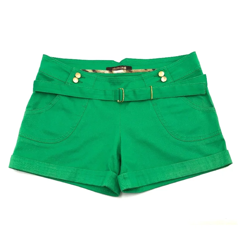 Weekend Special Roberto Cavalli shorts in green cotton