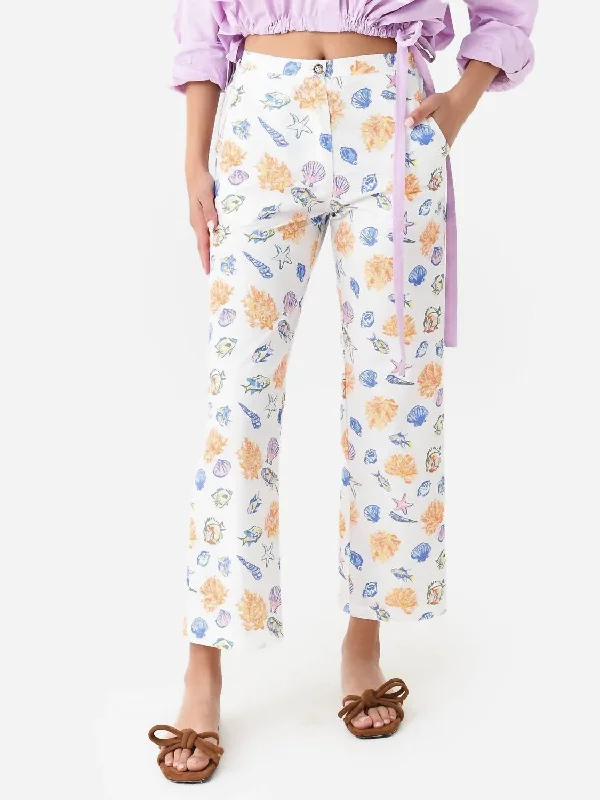 Chic Styles Pietro Pant In Conch