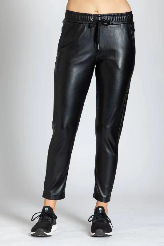 Latest Trends Jogger Inspired Trouser In Black