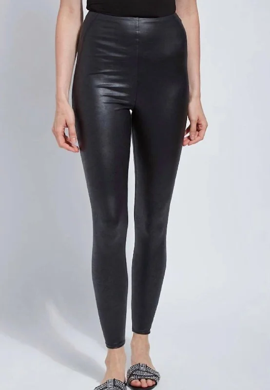 Discounts On Casual Weekend Styles Matilda Foil Leggings In Black