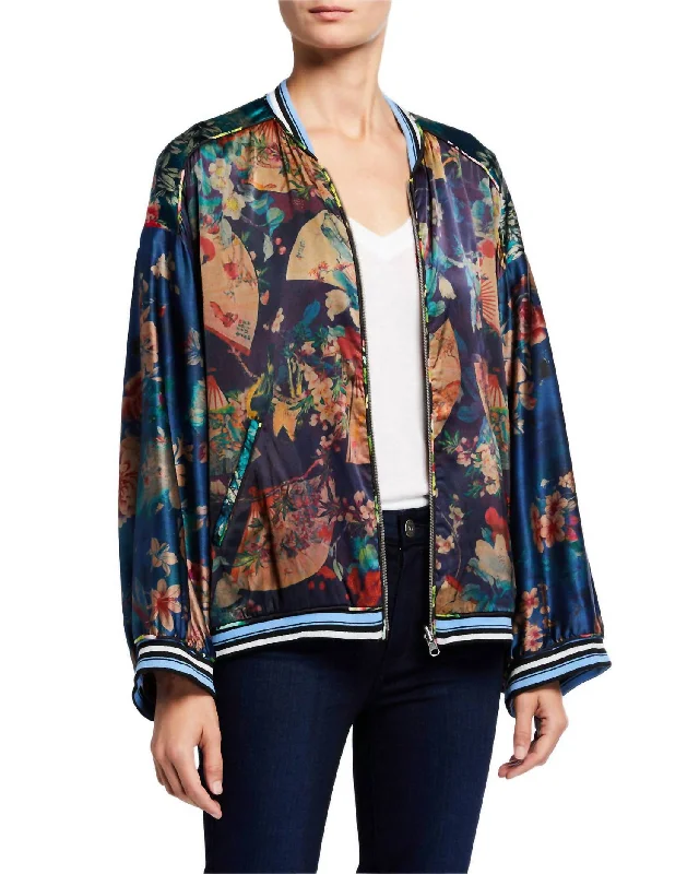 Best Sellers Fusai Reversible Bomber Jacket In Multi