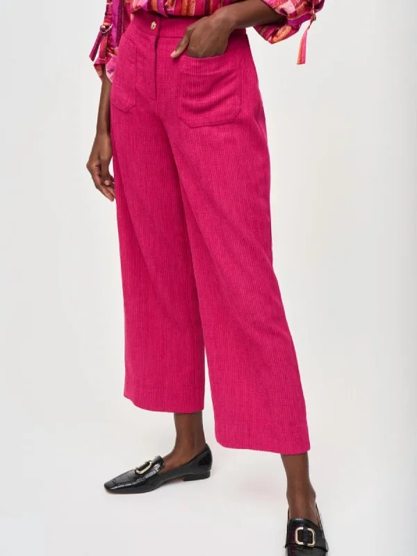 Limited Time Offers Corduroy Culotte Pants In Pink