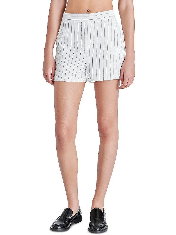 Best Deals Of The Season Jessa Womens Striped Short High-Waist Shorts