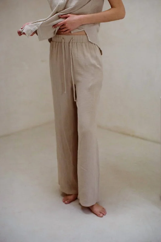 Flash Sale Event Sunrise Sail Pants In Taupe