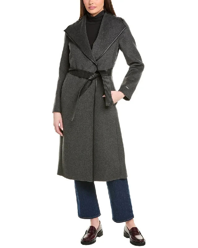 Hot Brand Discounts Tahari Double Face Wool-Blend Coat