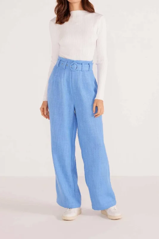 Flash Sales Lucy High Waisted Pant In Blue