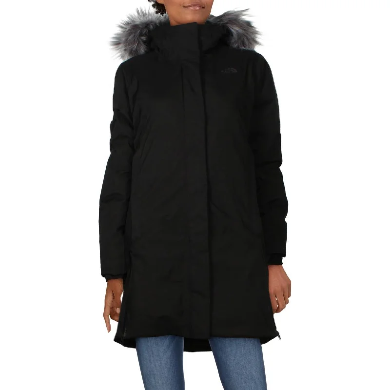 Trend Forward Women's Wear DefDown Womens Hooded Gore-Tex Parka Coat