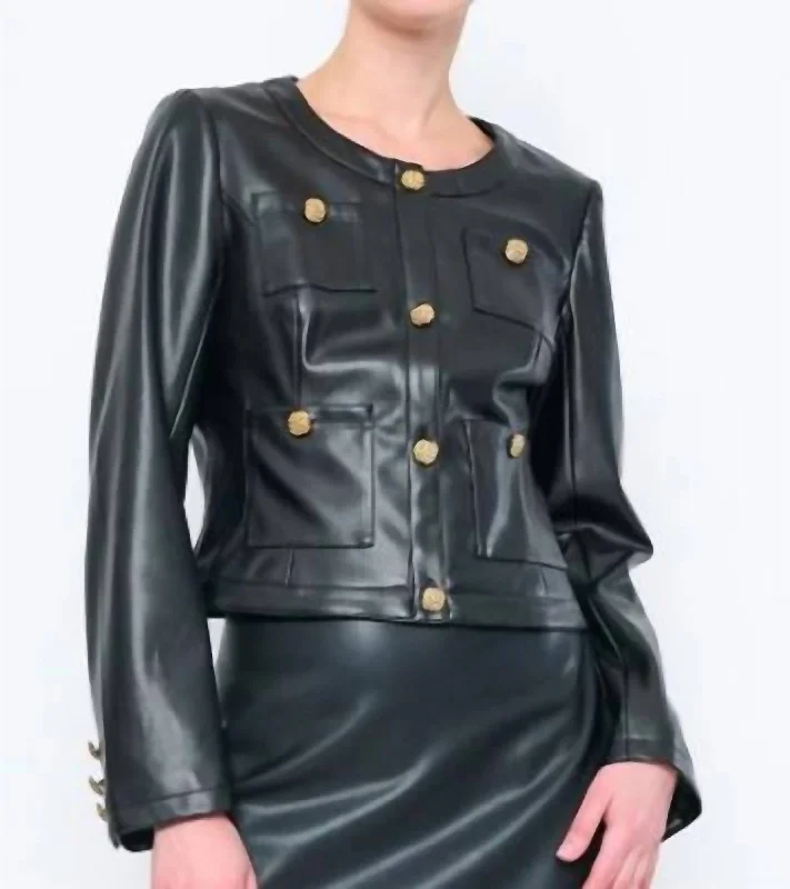 Trendy Pulse Tiffin Jacket In Black