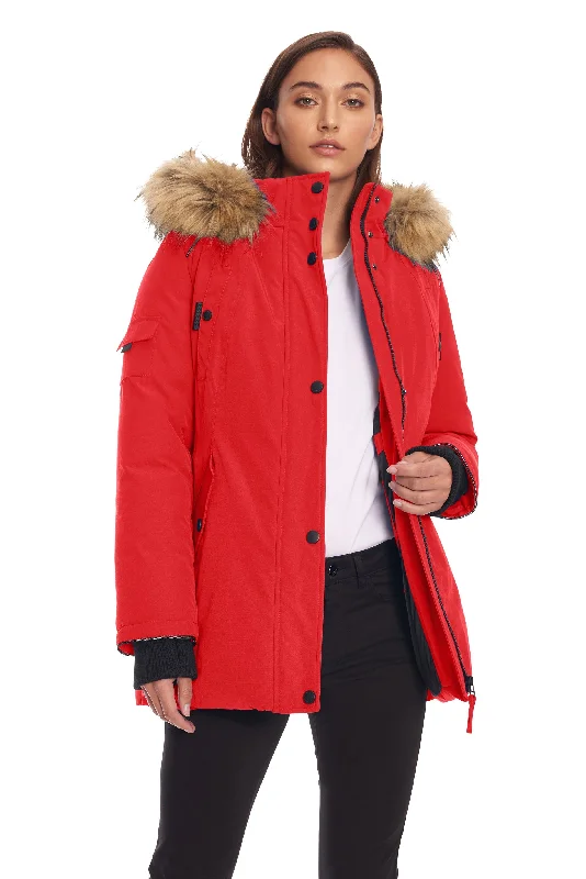 Fashion Essentials GLACIER | WOMEN'S VEGAN DOWN (RECYCLED) PARKA