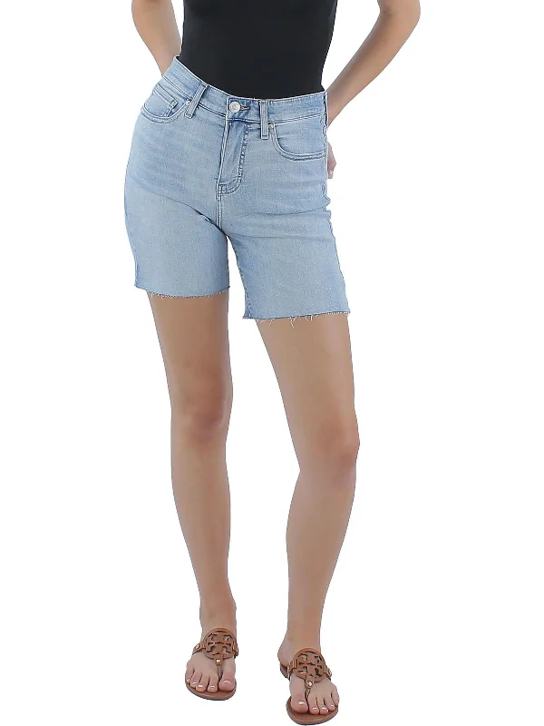 Last Chance Sale Womens High Rise Denim Denim Shorts