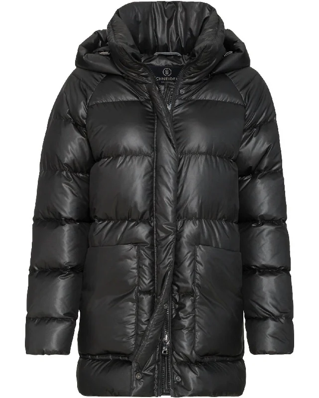 The Latest Trends Women's Kira Down Jacket In Black