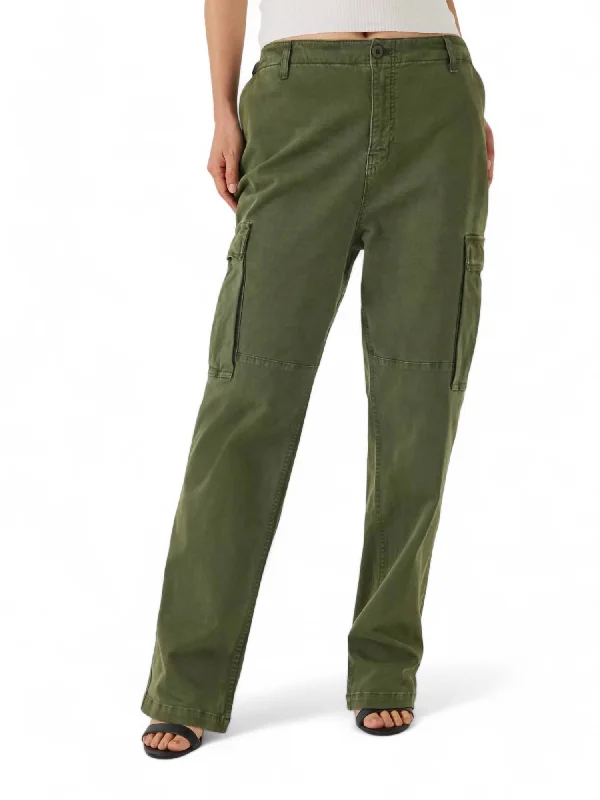 Exquisite Women's Wear Sale Uniform Cargo Pant In Fatigue001