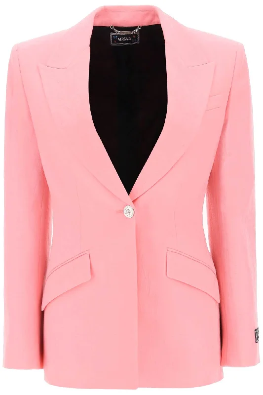 Exquisite Women's Wear Sale 'Versace Women's Allover' Single-Breasted Jacket