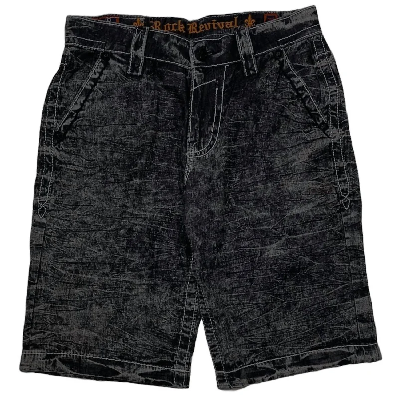 Holiday Attire Sale Men's Denim Short In Acid Wash