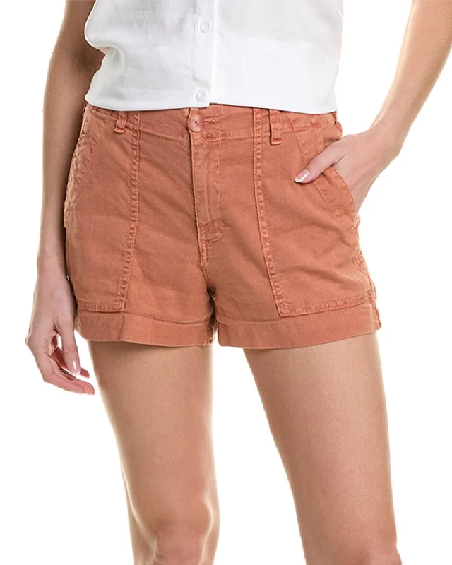 Evening Looks Bella Dahl Sol Utility Tab Linen-Blend Short