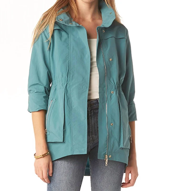 Trend Forward Threads Cory Jacket In Brittany Blue