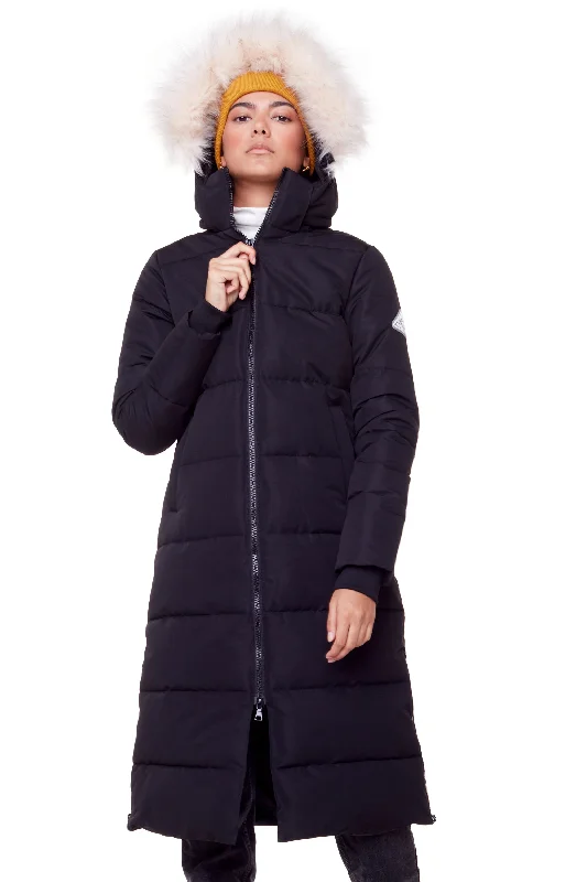 Fashionista Favorites KLUANE | WOMEN'S VEGAN DOWN (RECYCLED) ULTRA LONG LENGTH PARKA