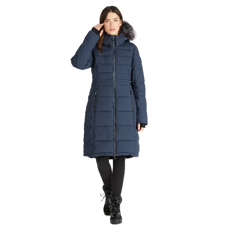 Seasonal Sale Pajar Women’s Jupiter Stretch Long Quilted Puffer