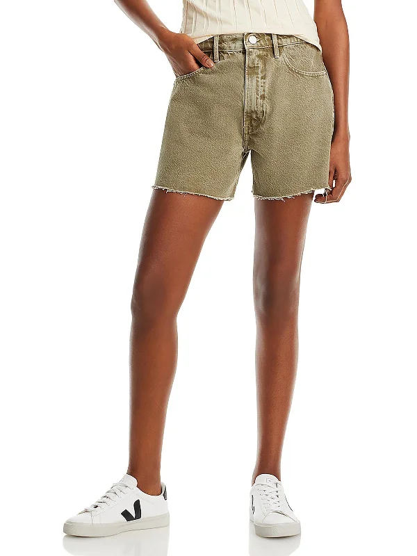 End Of Season Sale Womens High Rise Short High-Waist Shorts