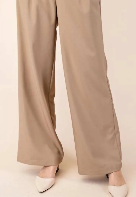 Quick Grab Deals Game Changer Straight Leg Pants In Coco