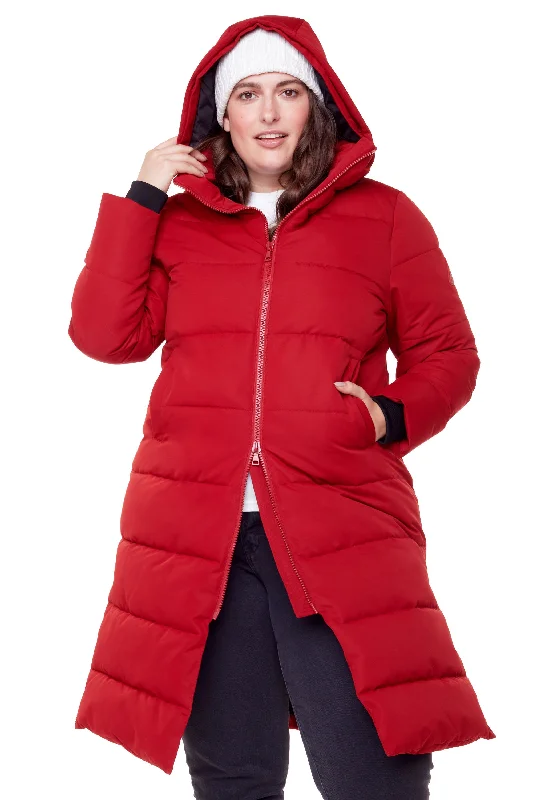 Low Price Special KLUANE PLUS | WOMEN'S VEGAN DOWN (RECYCLED) ULTRA LONG LENGTH PARKA (PLUS SIZE)