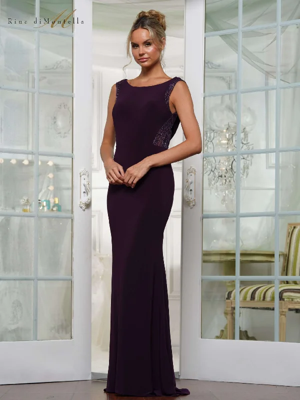 Summer Deals Rina di Montella RD3237 Fitted Long Formal Evening Dress