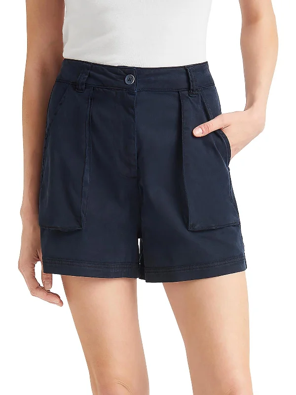 Final Sale Womens Mini High Rise High-Waist Shorts