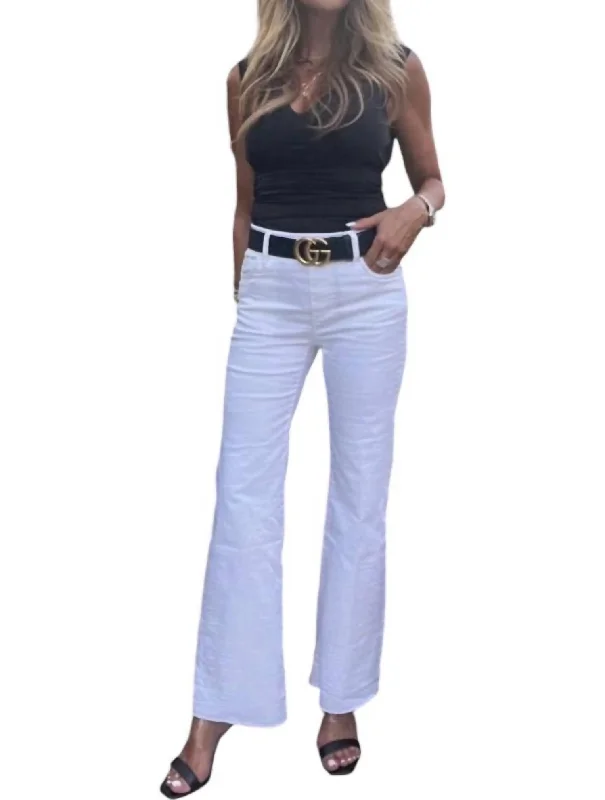 Effortless Chic Apparel Amanda Pants In White