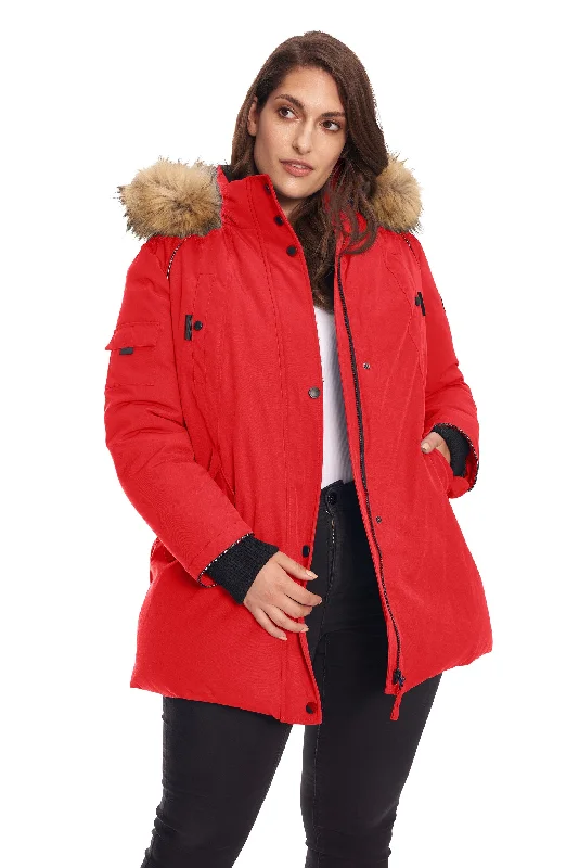 The Good Stuff GLACIER PLUS | WOMEN'S VEGAN DOWN (RECYCLED) PARKA (PLUS SIZE)