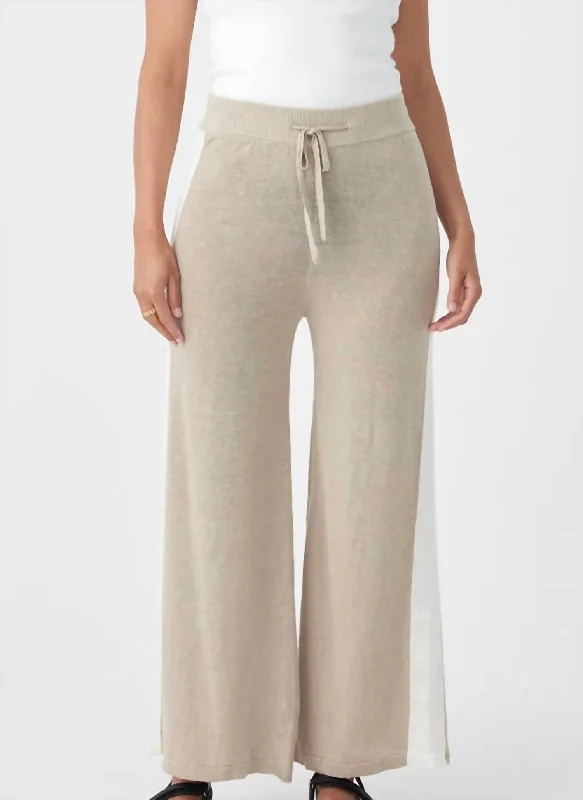 Limited Stock, Big Sale Larry Hose Pants In Taupe/cream