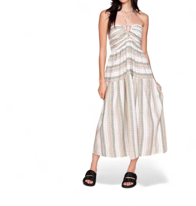 Father's Day Deals Chienti Dress In Woodlands Stripe