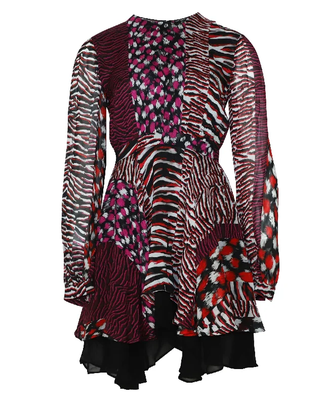 Athleisure Wear Special Offer Just Cavalli Sheath Dress in Multicolor Viscose