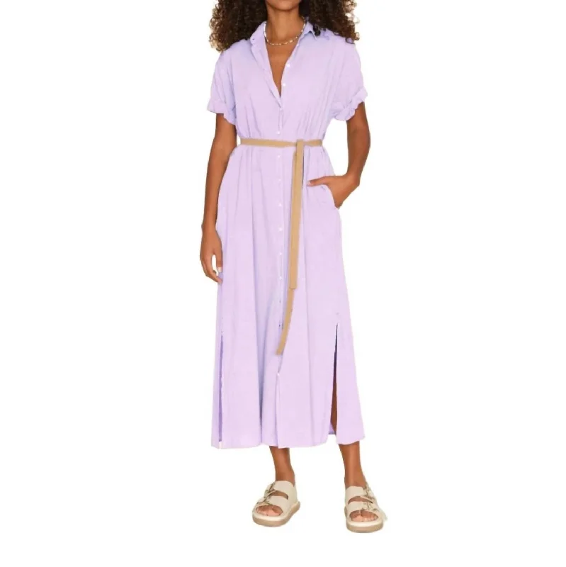 Huge Savings On Parisian Styles Linnet Dress In Lavender Bloom