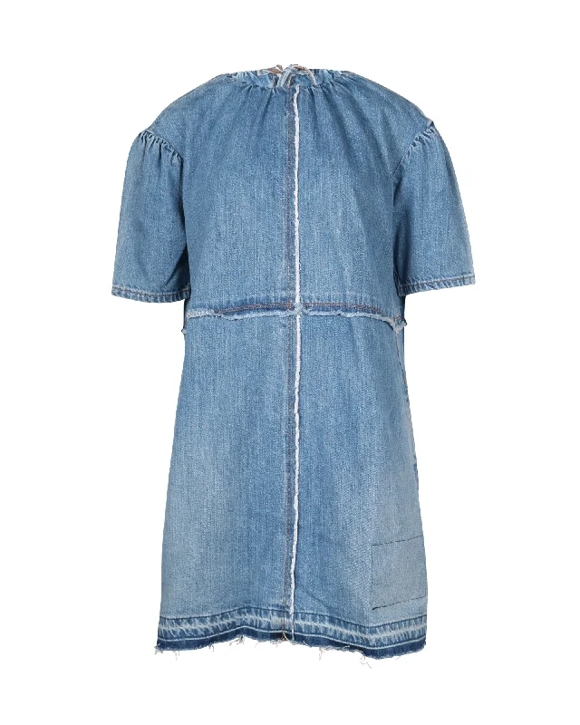 Save Big Marc Jacobs Denim Dress in Blue Cotton