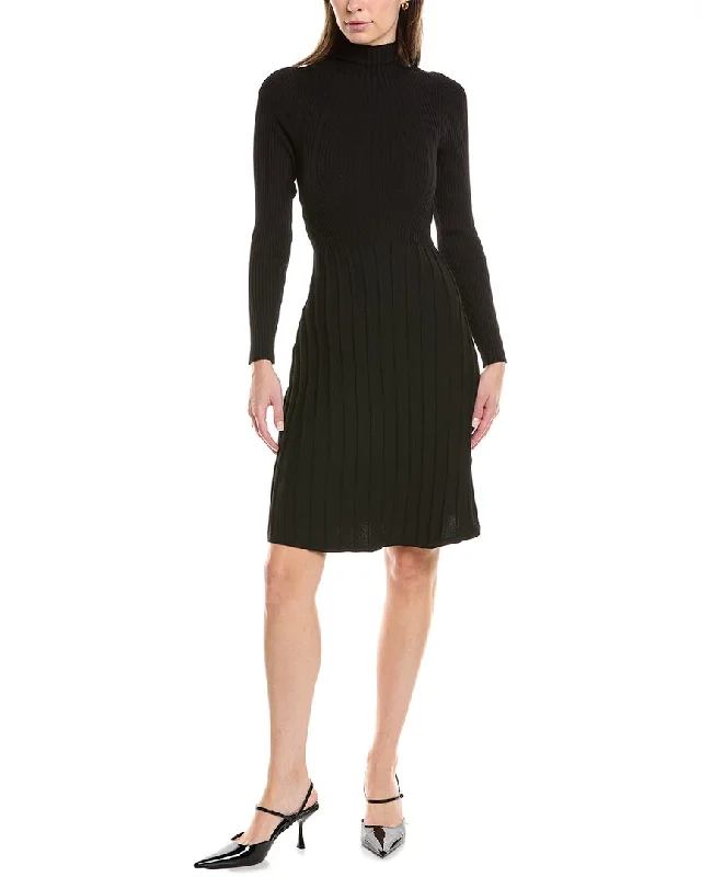 Feminine Flow Nanette Nanette Lepore Mock Sweaterdress