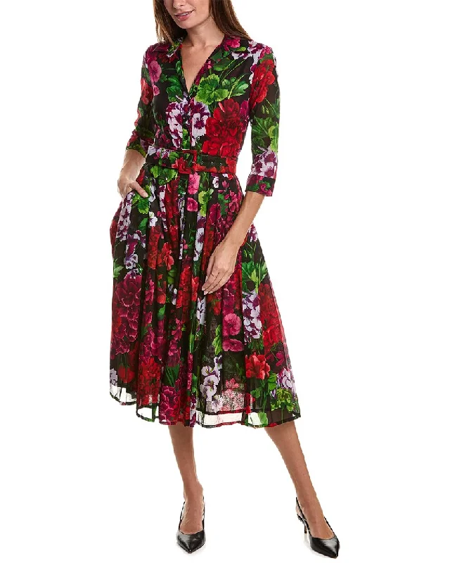 Season Sale Samantha Sung Audrey Shirtdress