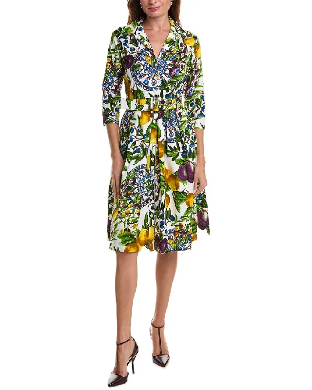 Elevate Your Wardrobe Samantha Sung Audrey Shirtdress