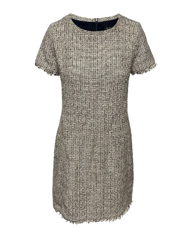 Limited Styles Weekend Max Mara Tweed Dress in Multicolor Cotton