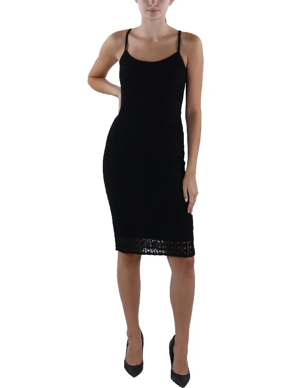 Flash Sale Womens Crochet Midi Sundress